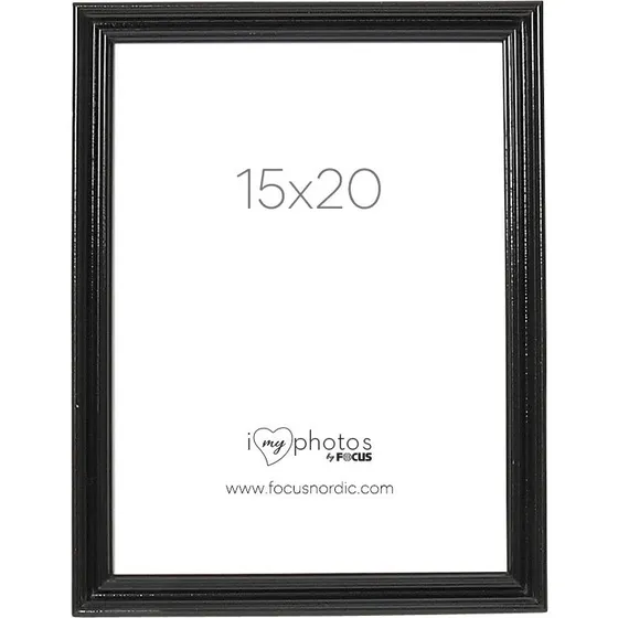 Focus Verona Billedramme 15x20cm Sort