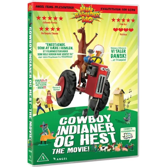 Cowboy Indianer Og Hest - DVD