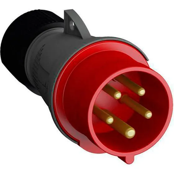 ABB CEE Stikprop 5P 32A Rød 380-415V IP44 6H