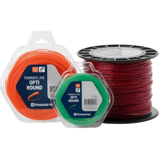Husqvarna OptiRound Græstrimmerline 2.4 mm, 90 m - Orange