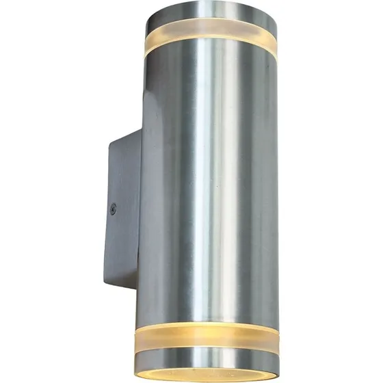 Llitt Nils II Vægarmatur 2xGU10 IP44 Aluminium