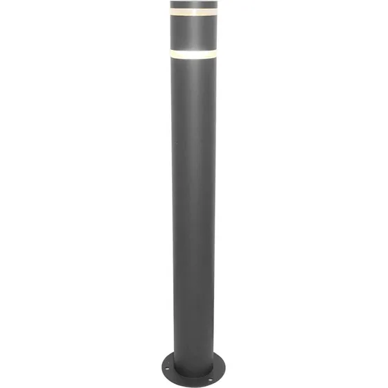 Nils Bollard 80cm E27 Dimbar Antracit