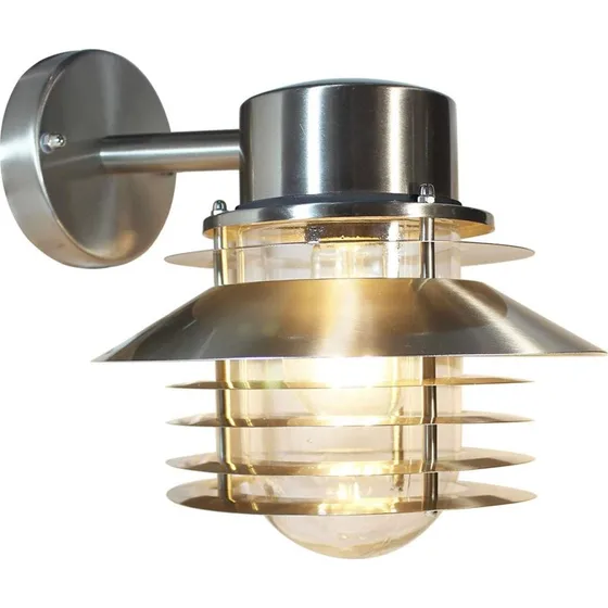 Llitt Stig Down Vægarmatur E27 IP44 Aluminium