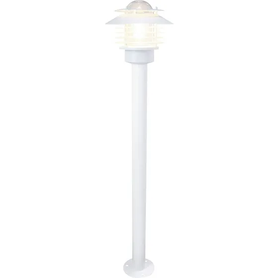 Stig Bollard 100 cm E27 Hvid IP44