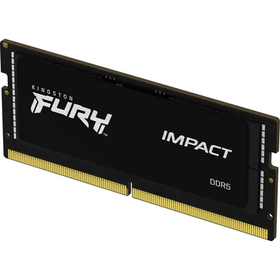 Kingston Fury Impact DDR5 4800MHz 32GB SODIMM Sort