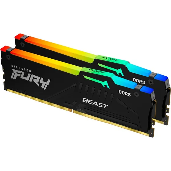 Kingston FURY Beast RGB DDR5 5600MHz 32GB (2x16GB)
