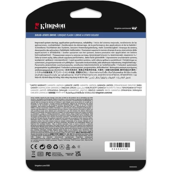 Kingston DC600M 960 GB SSD 2,5" SATA Enterprise