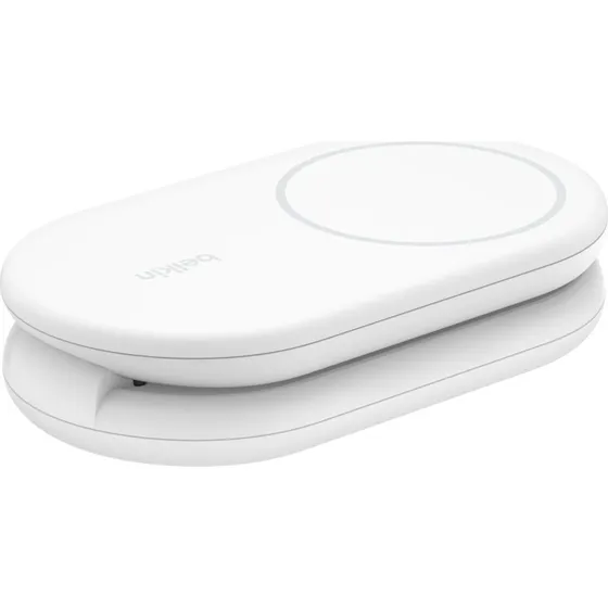 Belkin BoostCharge 2-in-1 Magnetisk Trådløs Oplader, 15W, Hvid