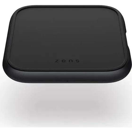 ZENS Aluminium Trådløs Oplader 10W med 18W USB-C PD Adapter, Sort