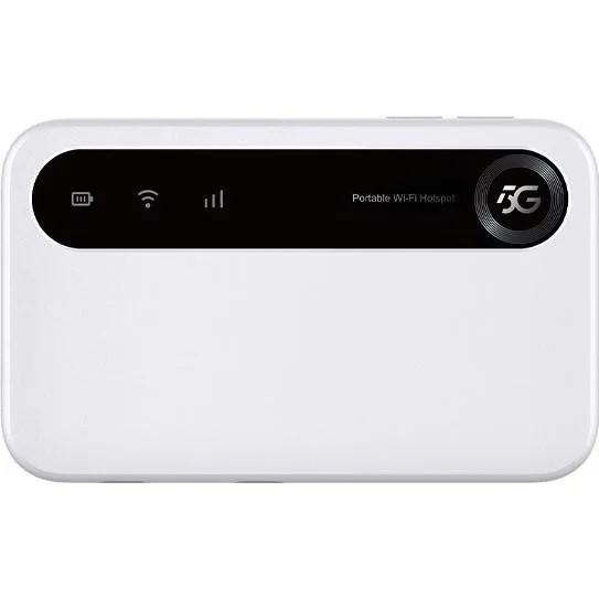 ZTE U50 5G Router Wi-Fi 6, hvid, 4500 mAh