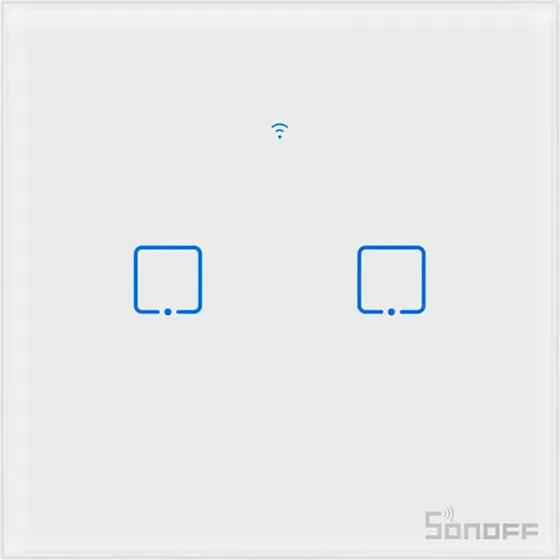 Sonoff T1 EU TX WiFi Smart Kontakt (2 tryk)