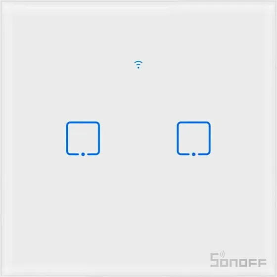 Sonoff T0 EU TX WiFi Smart Kontakt (2 tryk)