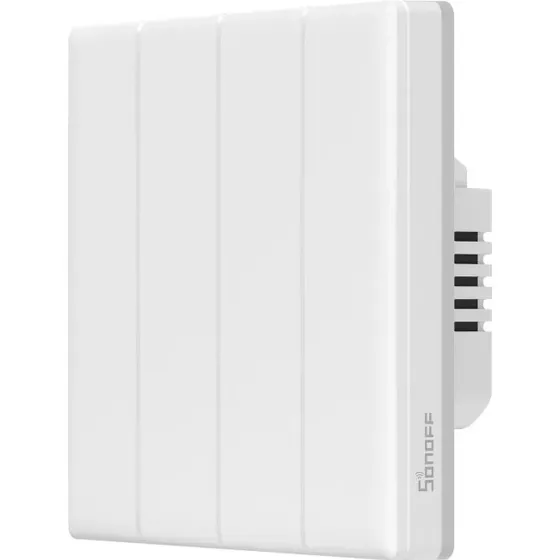 Sonoff TX T5 4C 4-kanals Wi-Fi smart vægkontakt
