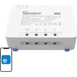 Sonoff POWR3 WiFi Smart Switch 25A/5500W med energiovervågning