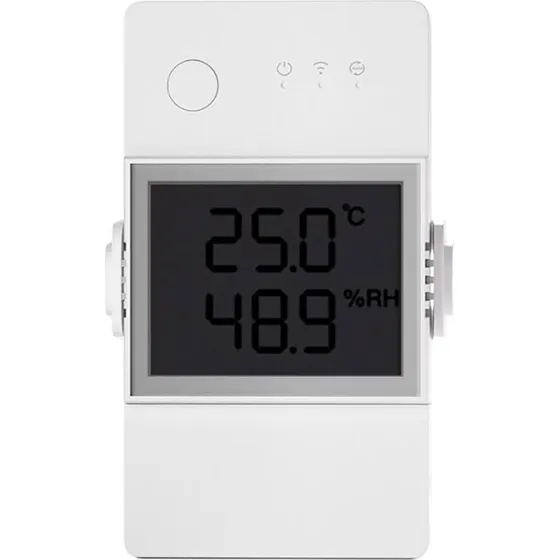 Sonoff TH Elite Wi-Fi Smart Switch 16A med temperatur- og fugtsensor