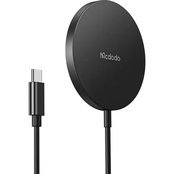 Mcdodo CH-4360 Magnetisk Trådløs Oplader 15W, USB-C, Sort