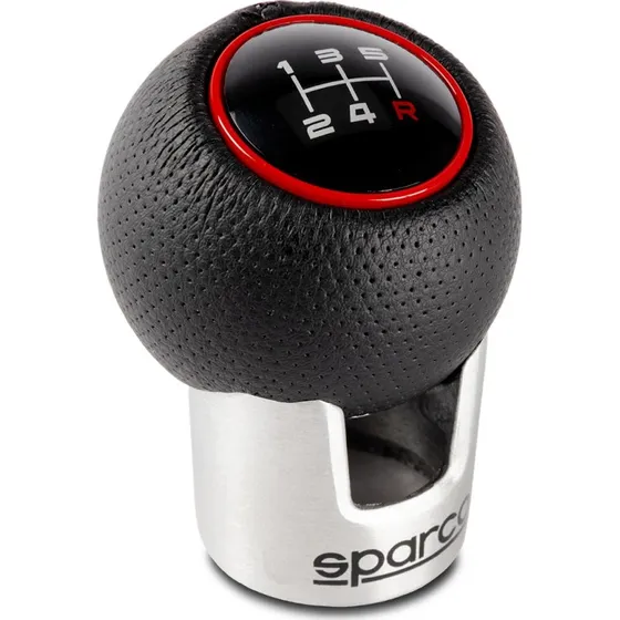 SPARCO LAZIO Rød/Sort Gearknop, Manuel