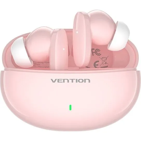 Vention NBFP0 Earbuds, Rosa, 7 Timer, USB-C