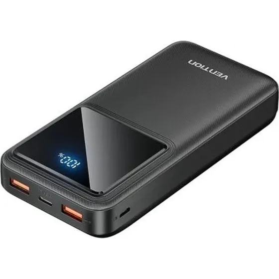 Vention FHLB0 20.000 mAh Powerbank Sort