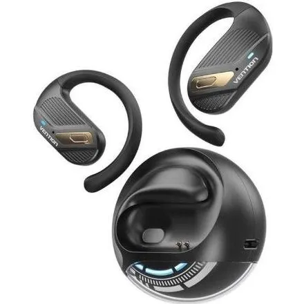 Vention OpenBeat O12 Trådløse Høretelefoner, Sort, USB-C