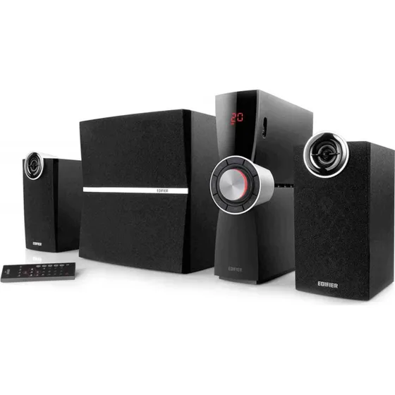 Edifier C2XD 2.1 Højttaler med Subwoofer, Sort