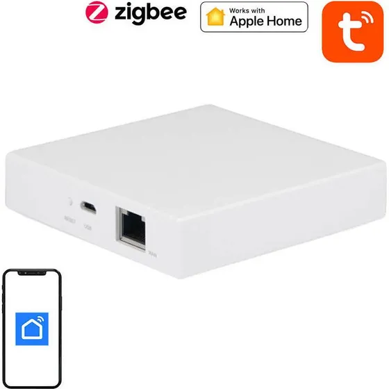 NEO NAS-ZW06WM Smart Gateway ZigBee - Hvid