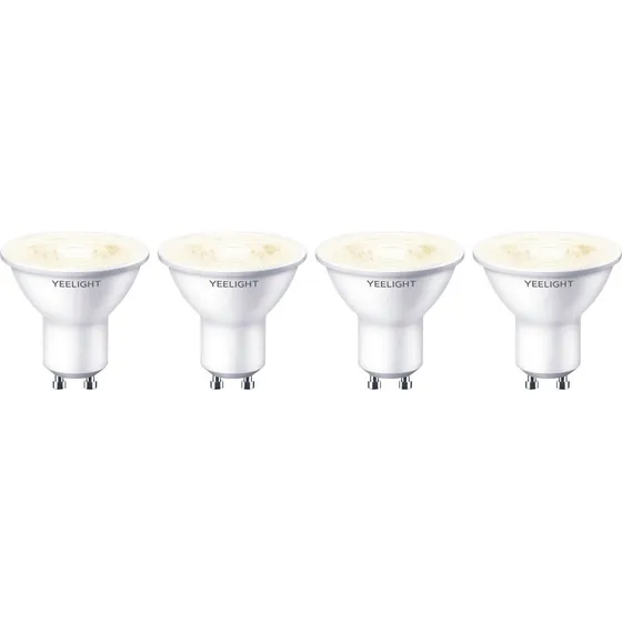 Yeelight GU10 Smart Pære 2700K 4 stk