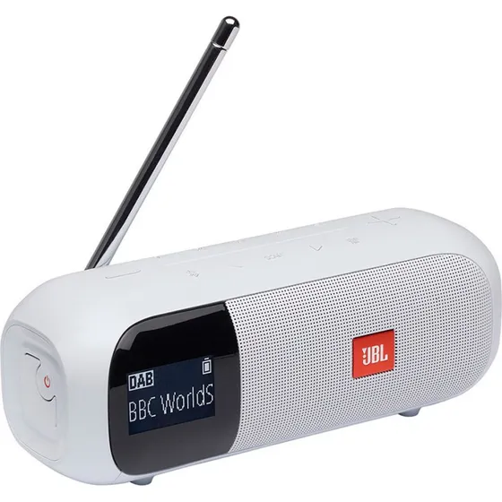 JBL Tuner 2 DAB+ Radio med Bluetooth, Hvid