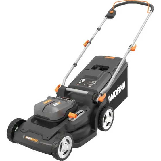 Worx WG745E 40V Plæneklipper med 2×4,0Ah Batterier