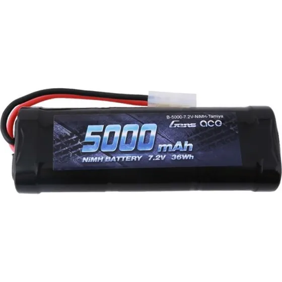 Gens ace B-5000 5000mAh 7,2V NiMH Tamiya-batteri