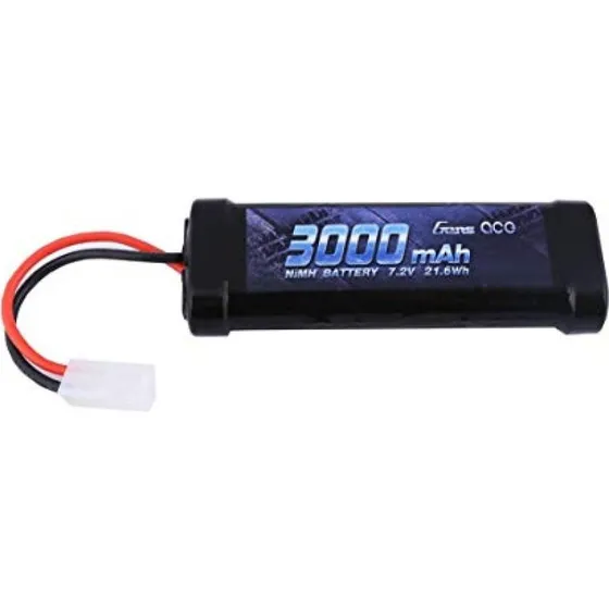 Gens ace B-3000 3000mAh 7,2V NiMH Tamiya-batteri