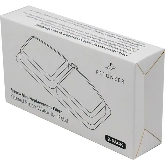 Petoneer Ersatzfilter til Smart Pet Fountain Mini (2 stk)