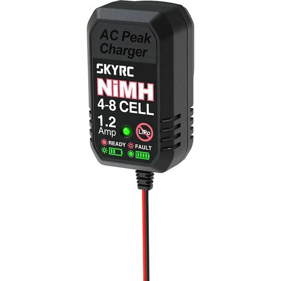 SkyRC eN18 NiMH Oplader 1,2A, 18W, Automatisk Plug-and-Charge