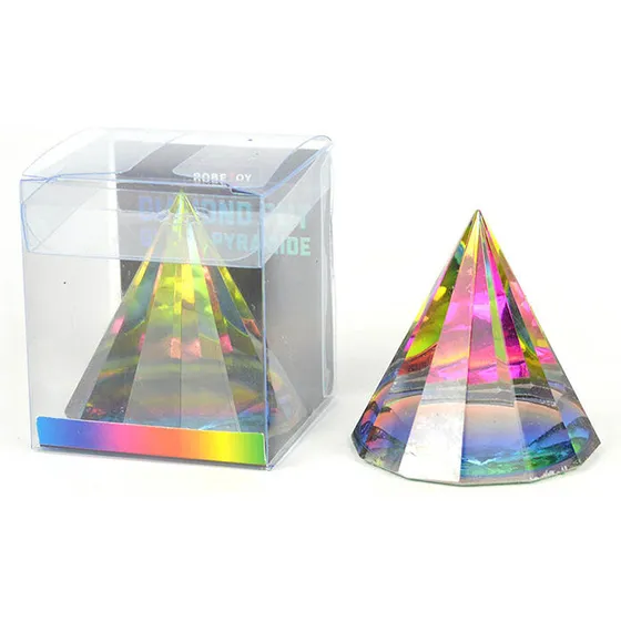 Robetoy Diamant Pyramide Ø 5,5 cm – Multifarvet