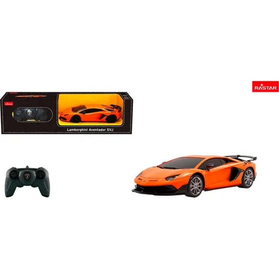 Rastar Lamborghini Aventador SVJ 1:24 Fjernstyret Bil, Orange