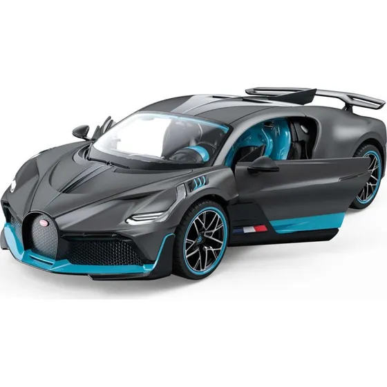 Rastar Die Cast 1:24 Bugatti Divo – Metalmodellbil med åbne døre og drejelige forhjul