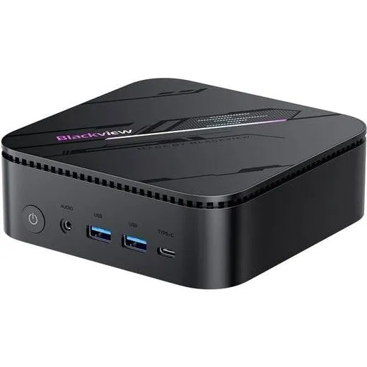 Blackview MP100 Pro Mini-PC i9-12900H, 16GB RAM, 1TB SSD, Sort