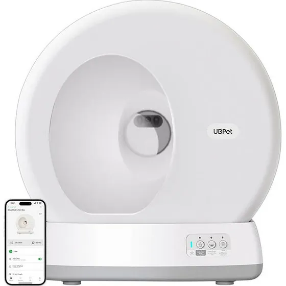 UBTech C10 Smart Litter Box – Selvrensende Kattebakke til 10 kg
