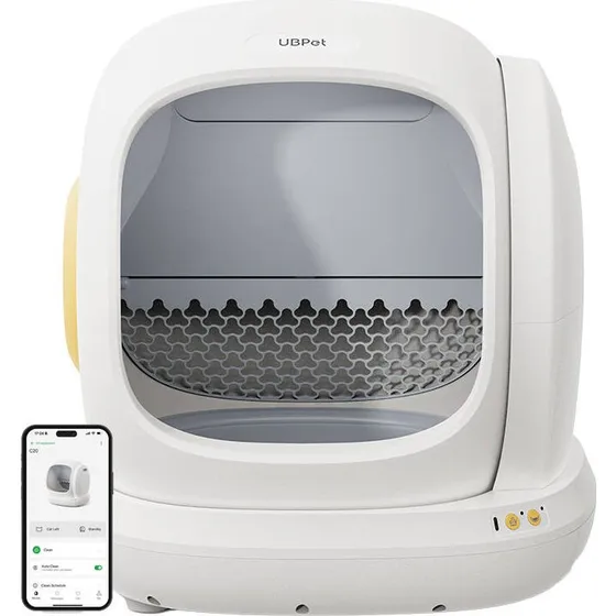 UBPet C20 Intelligent Selvrensende Kattebakke med App