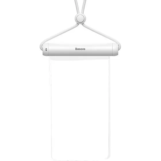 Baseus Cylinder Slide-Cover vandtæt smartphone etui (hvid, IPX8)