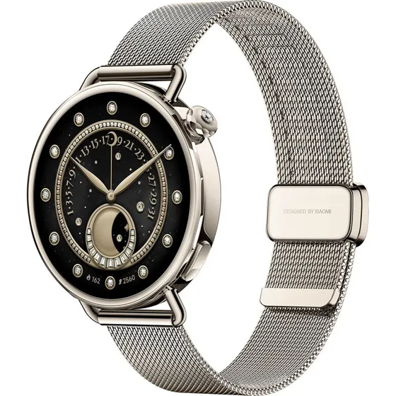 Xiaomi Watch S4 41mm Sunset Gold med Milanese-strappe