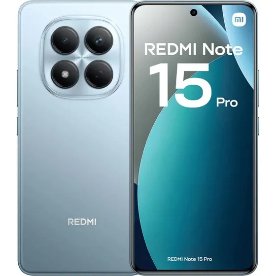 Xiaomi Redmi Note 15 Pro 6,77" 8/256 GB Glacier Blå