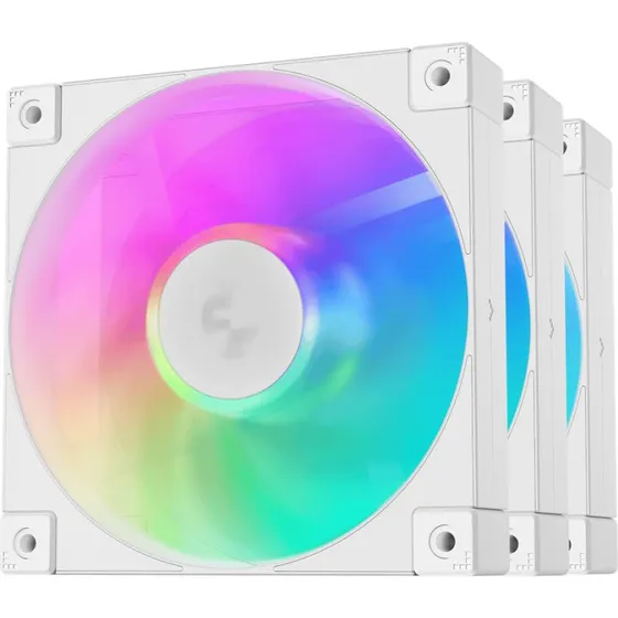 Deepcool FD12 ARGB 120mm Hvid 3 stk.