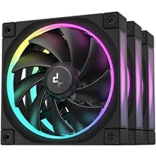 DeepCool FL12 3-pack 120mm ARGB Kabinet Blæsere - Sort