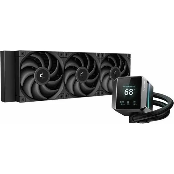 DeepCool Mystique 360 AIO Vandkøling, 360 mm, Sort
