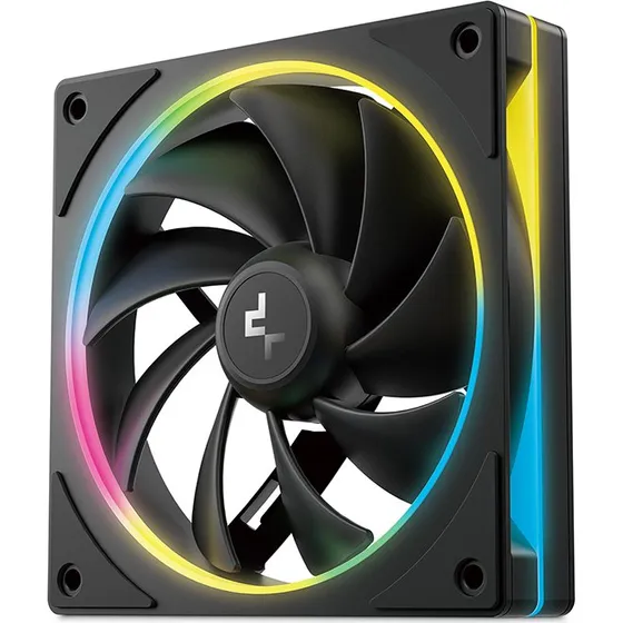 DeepCool FL12 SE 120mm RGB Køler, Sort, PWM, Hydro Bearing