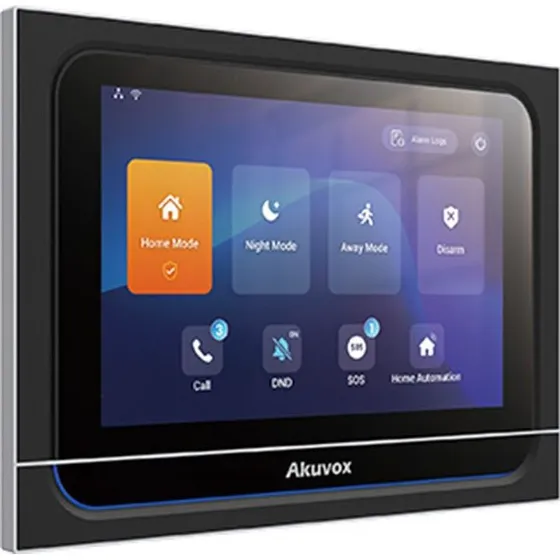 Akuvox X933H Smart Home HUB 7" Android 9.0, Sort