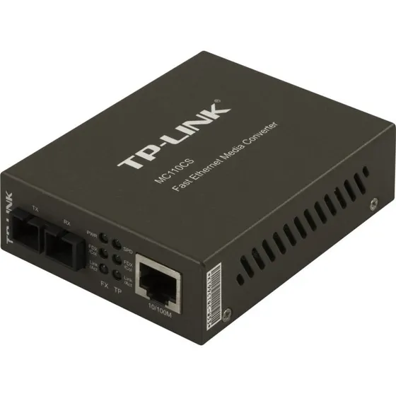 TP-Link MC110CS Fiber SC Singlemode Media Converter 10/100 Mbps