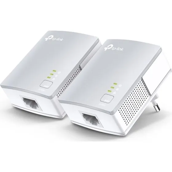 TP-Link AV500 Powerline Adapter Sæt PA411KIT, 2 stk., hvid