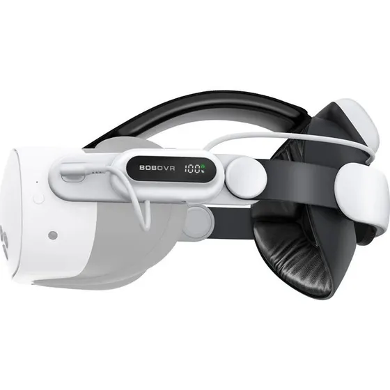 BoboVR E3 Pro Batterihovedrem til Meta Quest 3, 5200mAh, magnetisk